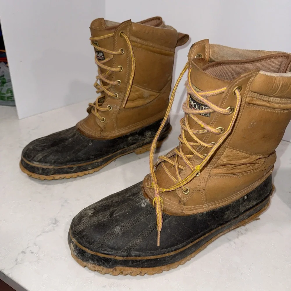 Ranger Thermolite Boots Men's Size 11 Waterproof Steel Shank Leather Top